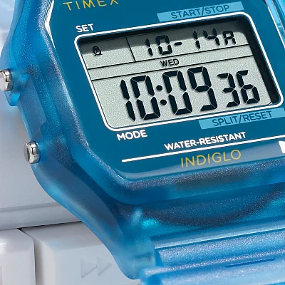 Timex T80 34mm Resin Strap Indiglo TW2Y34200