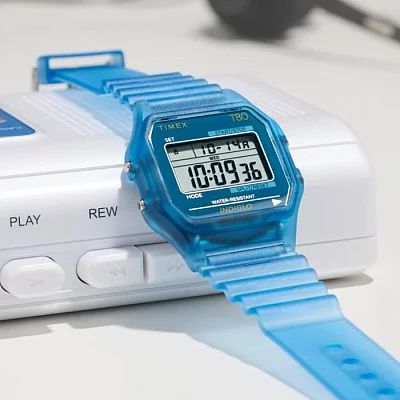 Timex T80 34mm Resin Strap Indiglo TW2Y34200