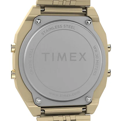 Timex T80 34mm Stainless Steel Bracelet Indiglo TW2V74300
