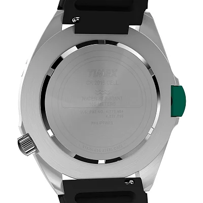 Timex 1995 Intrepid Reissue 46mm Synthetic Rubber Strap Indiglo TW2Y05800