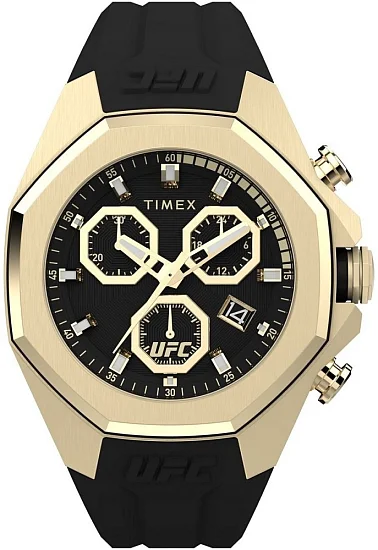 Timex UFC Pro Chronograph 45mm Silicone Strap TW2W69800