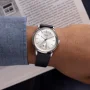  Zdjęcie 2 Timex x Peanuts Marlin Automatic Saxophonist 40mm Leather Strap Watch TW2W68800