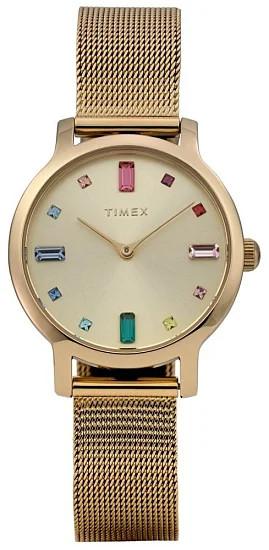 Timex Transcend 31mm Stainless Steel Mesh Bracelet TW2Y26400
