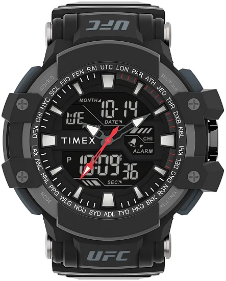 Timex UFC Combat 53mm Resin Strap Indiglo TW5M51800