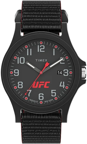 Timex UFC Apex 40mm Fabric FastWrap Strap Indiglo TW2V55000