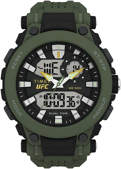 Timex UFC Impact 50mm Resin Strap Indiglo TW5M52900