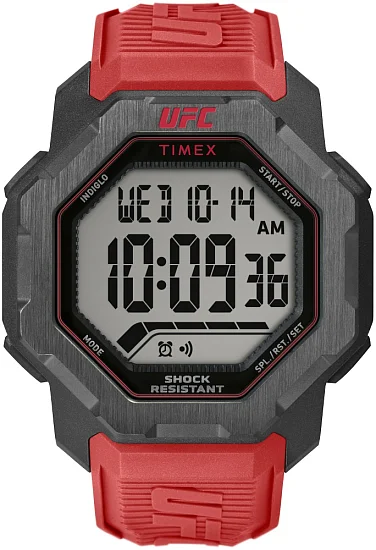 Timex UFC Knockout 49mm Resin Strap Indiglo TW2V88200