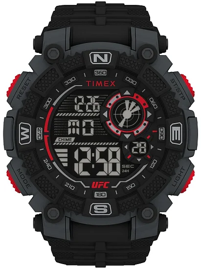Timex UFC Redemption 50mm Resin Strap Indiglo TW5M53700