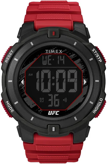 Timex UFC Rush 52mm PU Strap Indiglo TW5M59800