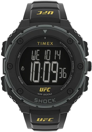 Timex UFC Shock Oversize 50mm Resin Strap Indiglo TW4B27200