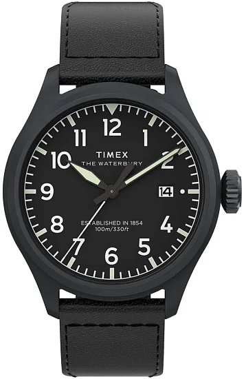 Timex Waterbury Ace 41mm Leather Strap TW2Y18900