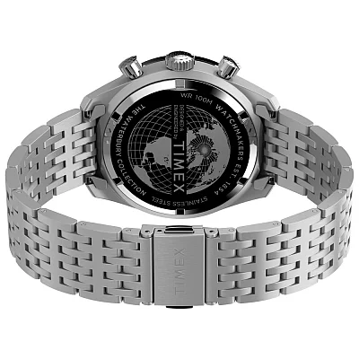 Timex Waterbury Chronograph 41mm Stainless Steel Bracelet TW2V42400