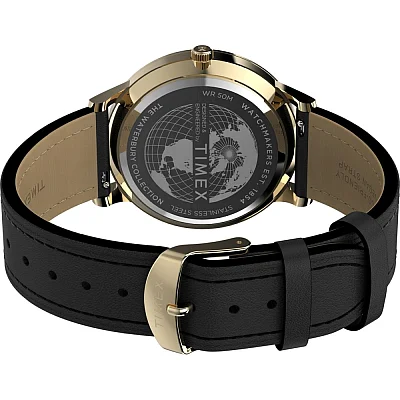 Timex Waterbury Classic 40mm Leather Strap Indiglo TW2W75900