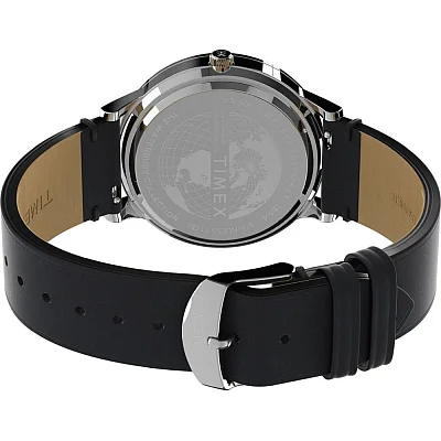 Timex Waterbury Classic 40mm Leather Strap Indiglo TW2W15000