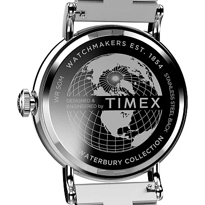 Timex Waterbury Classic 40mm Stainless Steel Bracelet TW2W20500