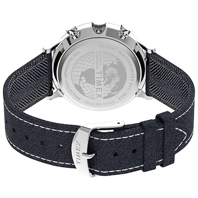 Timex Waterbury Classic Chronograph 40mm Leather Strap TW2T71300