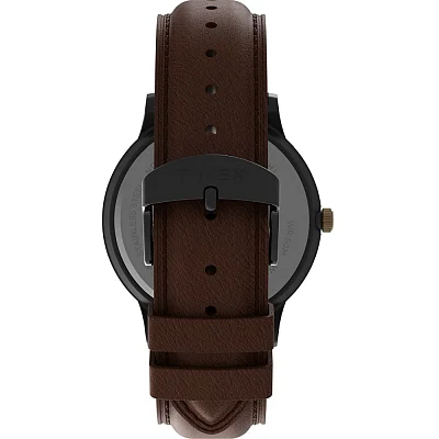 Timex Waterbury Classic Day-Date 40mm Leather Strap TW2U88500