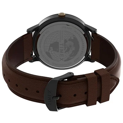Timex Waterbury Classic Day-Date 40mm Leather Strap TW2U88500
