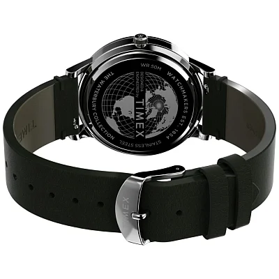 Timex Waterbury Classic Day-Date 40mm Leather Strap TW2W50500
