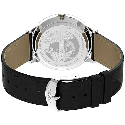 Timex Waterbury Classic Indiglo 40mm Leather Strap TW2V30900