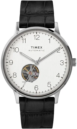 Timex Waterbury Classic Automatic 38mm Leather Strap TW2U11500