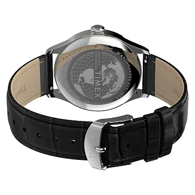 Timex Waterbury Classic Small Second 39mm Leather Strap TW2Y92000
