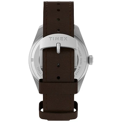 Timex Waterbury Dive Automatic Day-Date 40mm Leather Strap TW2V24800