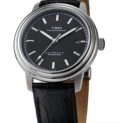 Timex Waterbury Metropolitan Automatic 41mm Leather Strap TW2Y23000