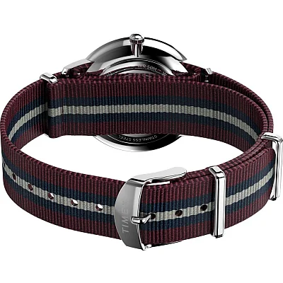 Timex Waterbury Metropolitan Sub-Second 39mm Fabric Strap TW2Y27600