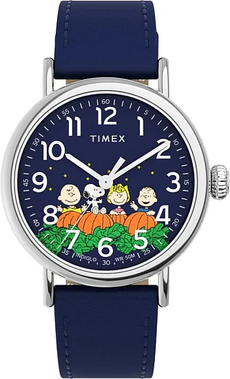 Timex Waterbury Standard Indiglo x The Peanuts TW2W72700