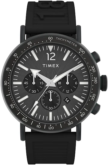 Timex Waterbury Standard Tachymeter Chronograph 43mm Eco-Friendly Resin Strap TW2V71900