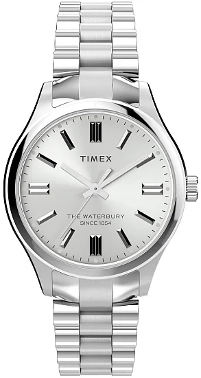 Timex Waterbury Traditional 34mm Stainless Steel Bracelet TW2W40500