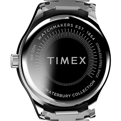 Timex Waterbury Traditional 34mm Stainless Steel Bracelet TW2W40500