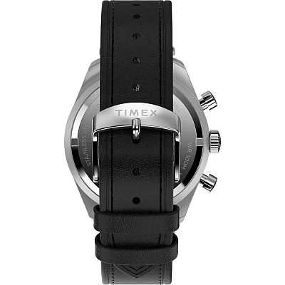 Timex Waterbury Traditional Chronograph 41mm Leather Strap TW2Y18600