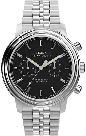 Timex Waterbury Traditional Chronograph 41mm Stainless Steel TW2Y23400