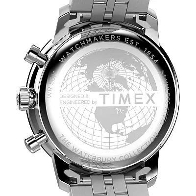 Timex Waterbury Traditional Chronograph 41mm Stainless Steel TW2Y23600