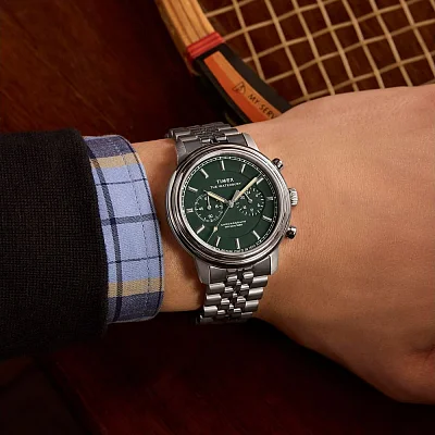 Timex Waterbury Traditional Chronograph 41mm Stainless Steel TW2Y23600
