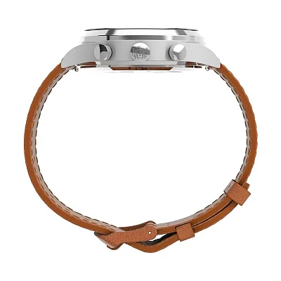 Timex Waterbury Traditional Chronograph 42mm Leather Strap TW2V73900