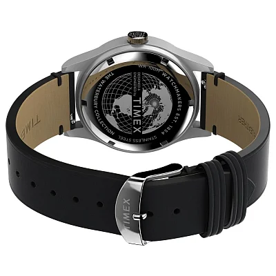 Timex Waterbury Traditional Day-Date 39mm Leather Strap TW2W14700