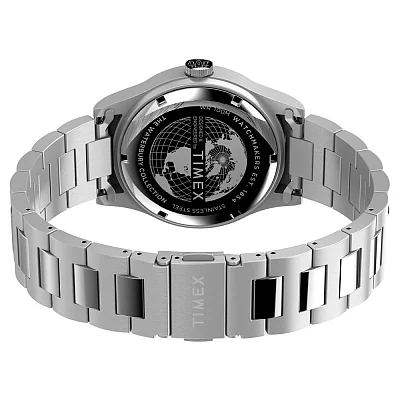 Timex Waterbury Traditional Day-Date 39mm Steel Bracelet TW2W14800