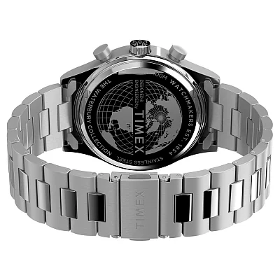Timex Waterbury Traditional Flyback Chronograph 43mm Stainless Steel Bracelet TW2W47800