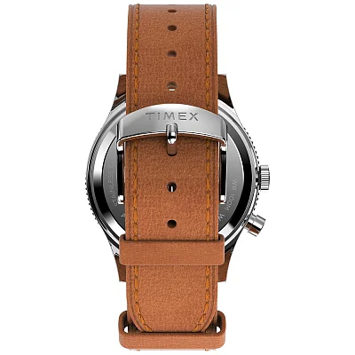 Timex Waterbury Traditional GMT 39mm Leather Strap TW2V74000