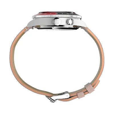 Timex Waterbury Traditional GMT 39mm Mixed Material Strap TW2V74100