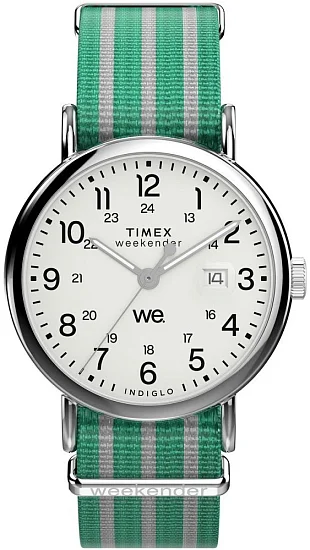 Timex Weekender 40mm Fabric Strap Indiglo TW2Y08800