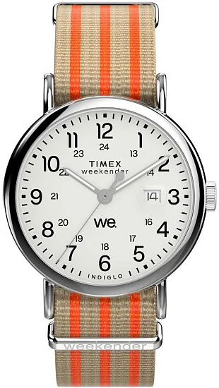 Timex Weekender 40mm Fabric Strap Indiglo TW2Y08900