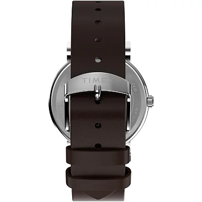 Timex Weekender x Harry Potter 40mm Leather Strap Silver Tone Case TW2Y76600