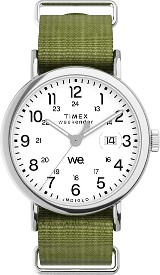 Timex Weekender 40mm NATO Strap Indiglo TW2W86000