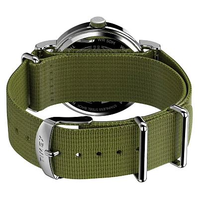 Timex Weekender 40mm NATO Strap Indiglo TW2W86000