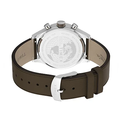 Timex Weekender New England Chronograph 40mm Leather Strap TW2Y85200
