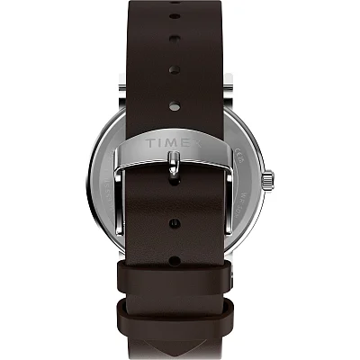 Timex Weekender x Harry Potter 40mm Leather Strap Silver Tone Case Indiglo TW2Y76600